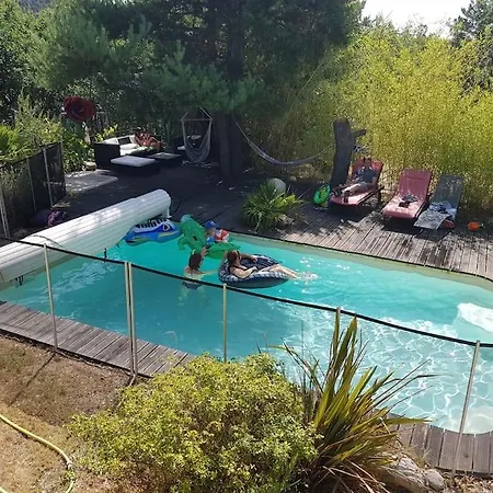 Forest Avec Piscine Dans Les Gorges Du Verdon En Provence Quinson